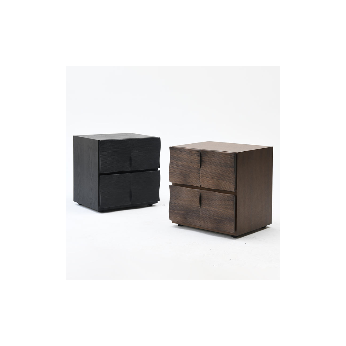 Rippled Wave-Front Nightstand